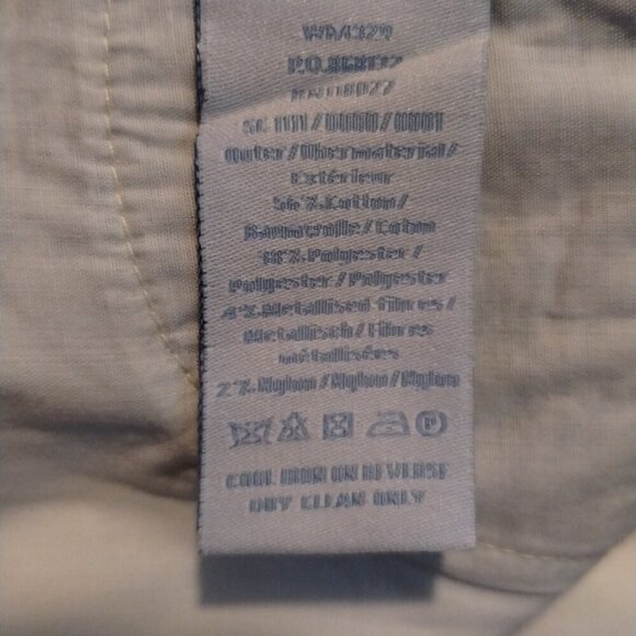 Boden Women's Bistro Metallic Textured Jacquard Crop Trouser Pants Size 18L NWT - Picture 11 of 11